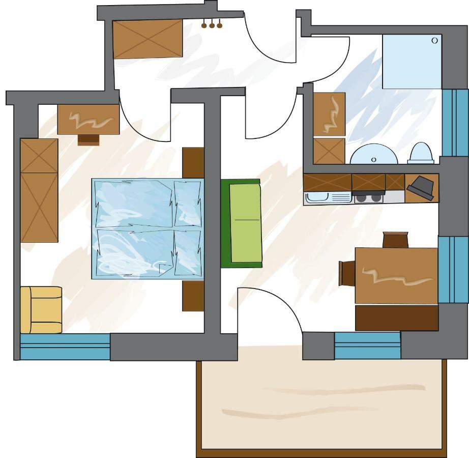Appartements Schusterbauer Natz-Schabs Bagian luar foto